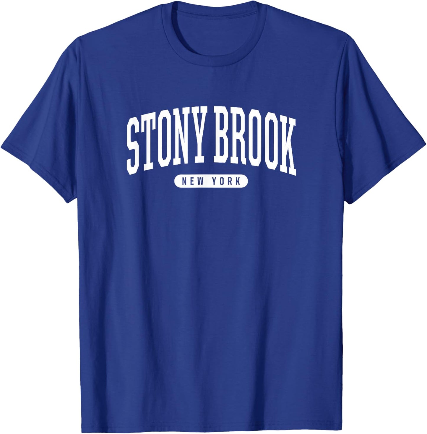 College Style Stony Brook New York Souvenir Gift T-Shirt - T-Shirt | Royal