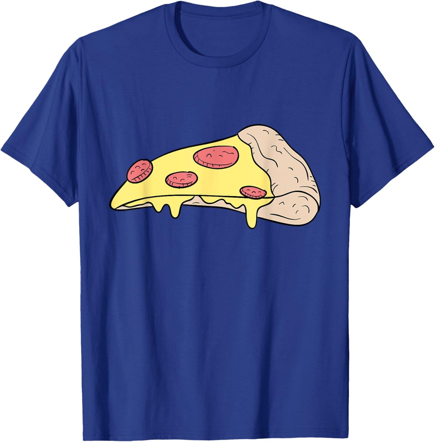 Matching Dad Son Mom Daughter Pizza Slice Shirt Smalls T-Shirt - T-Shirt | Royal