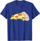 Matching Dad Son Mom Daughter Pizza Slice Shirt Smalls T-Shirt - T-Shirt | Royal