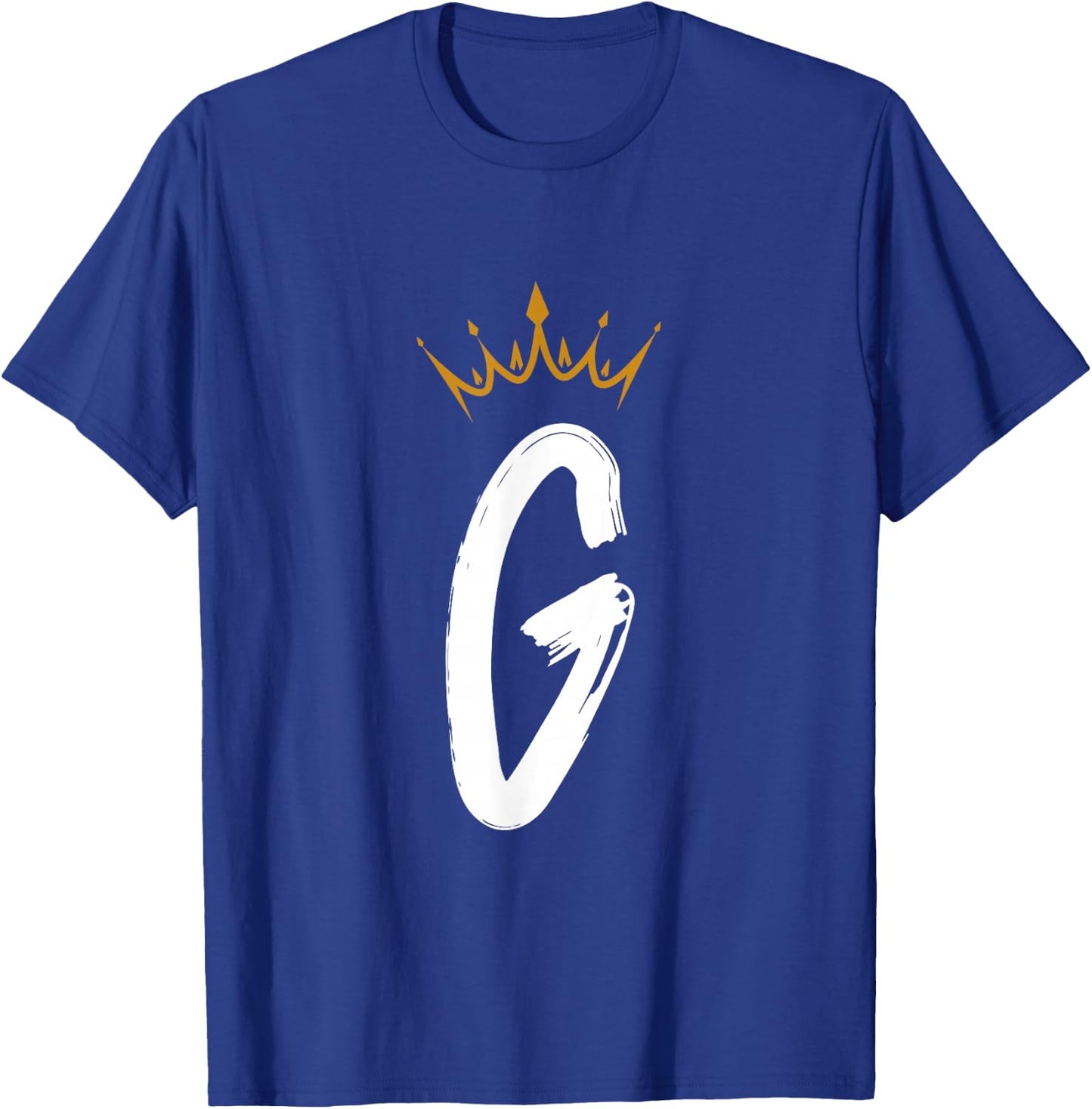 Queen King Letter G - Favorite Letter With Crown Alphabet T-Shirt - T-Shirt | Royal