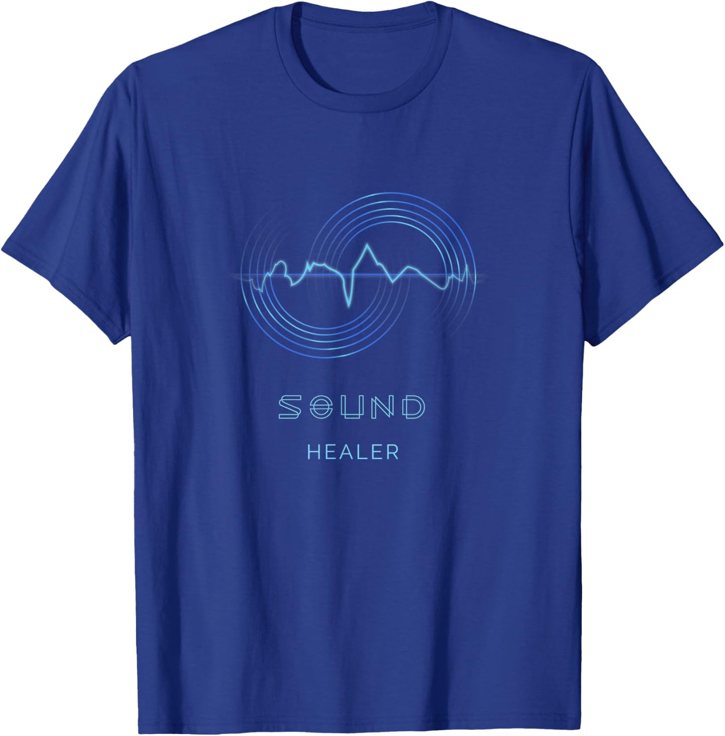 Sound Healer Relaxation Healing T-Shirt - T-Shirt | Royal