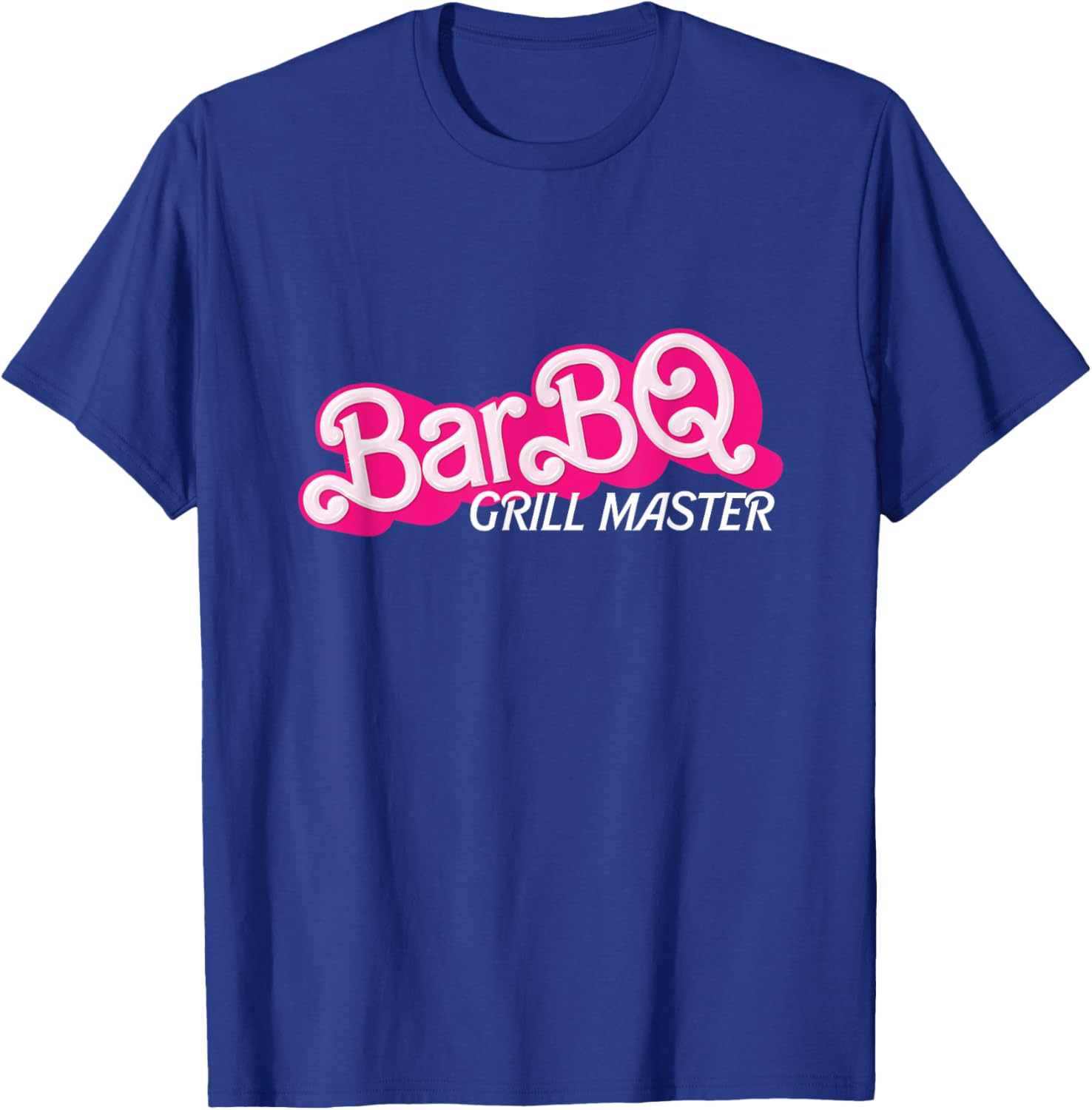 Barbecue Grill Pink Retro Funny BarBQ Classic Girl Gear T-Shirt - T-Shirt | Royal