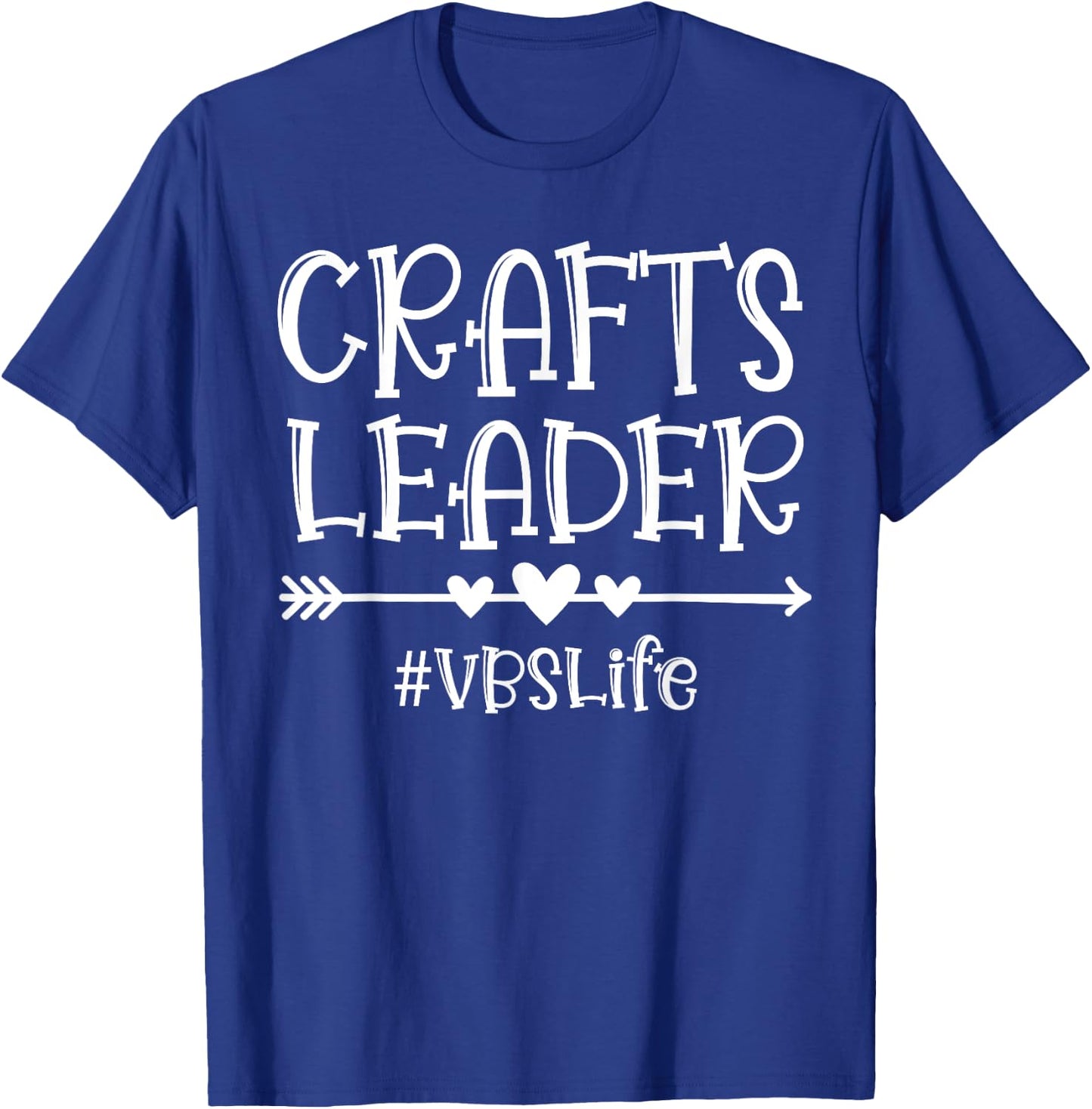 Crafts Leader VBS Squad A Bible School Sunday Group Matching T-Shirt - T-Shirt | Royal