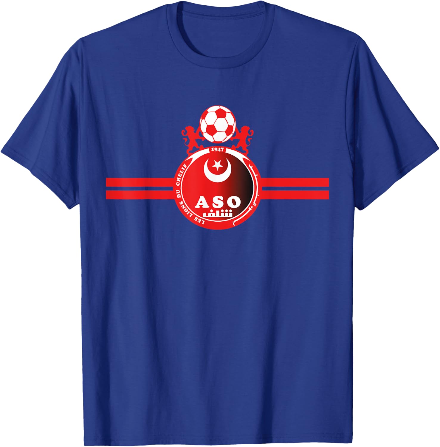 Aso Chlef 1947 Al-asnam Jawarih 02 Algeria Cheb Azzedine T-Shirt - T-Shirt | Royal