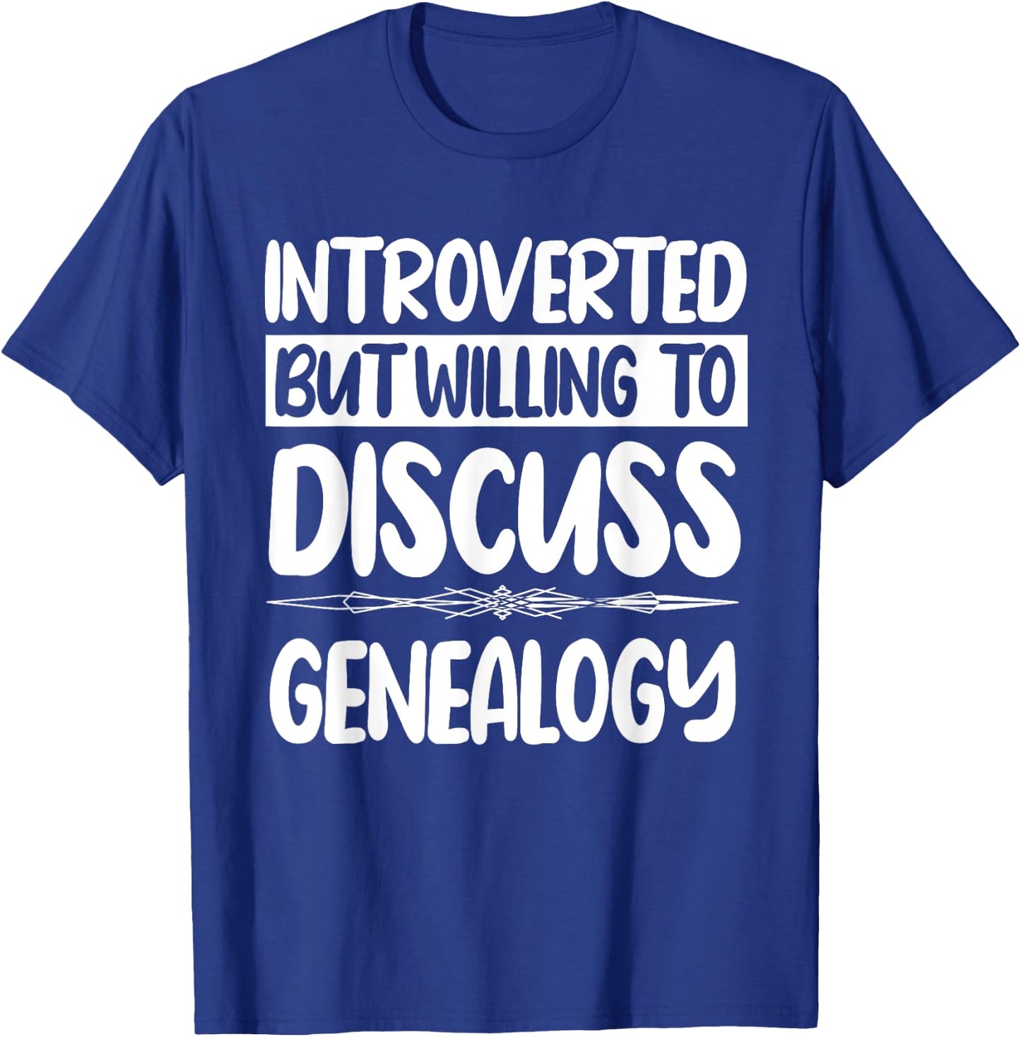 Genealogist Family Research Historian Lineage Genealogy Tree T-Shirt - T-Shirt | Royal