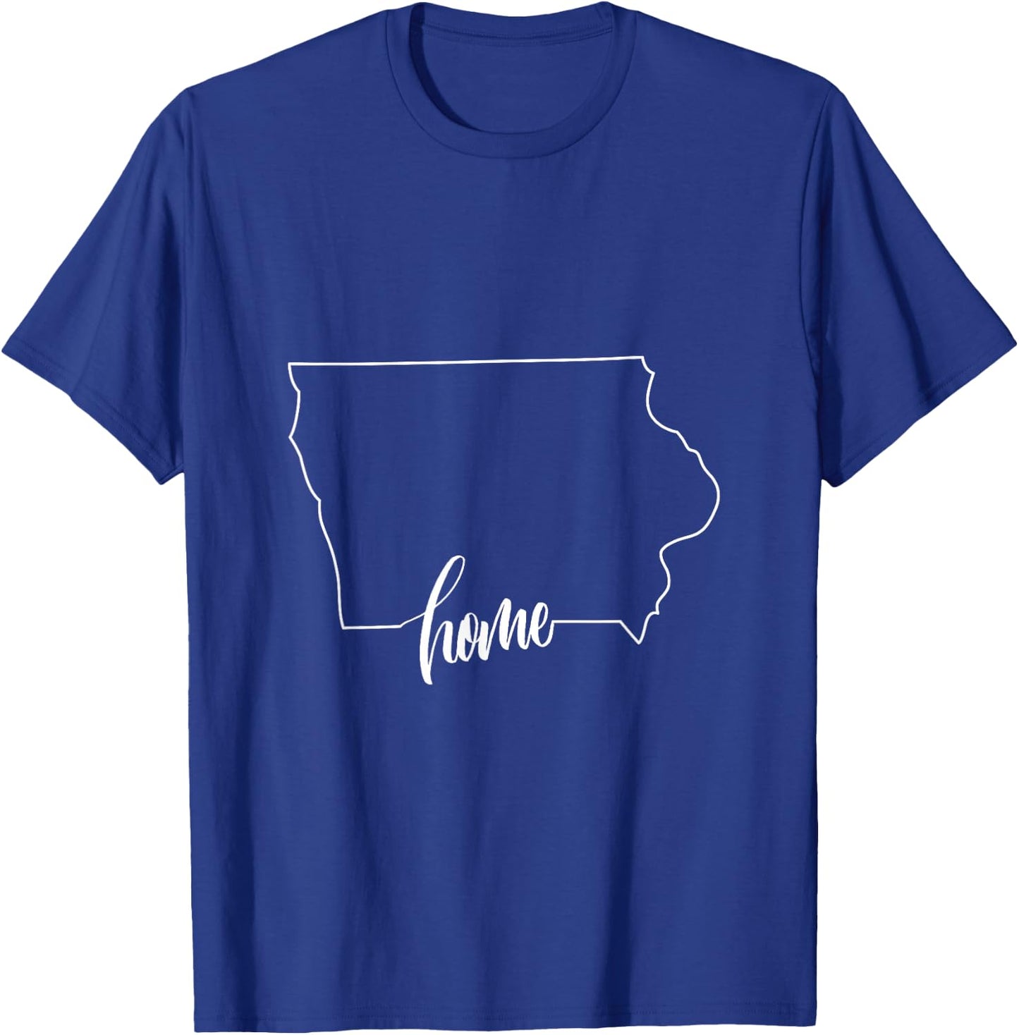 Iowa State Home Native Gift T-Shirt - T-Shirt | Royal