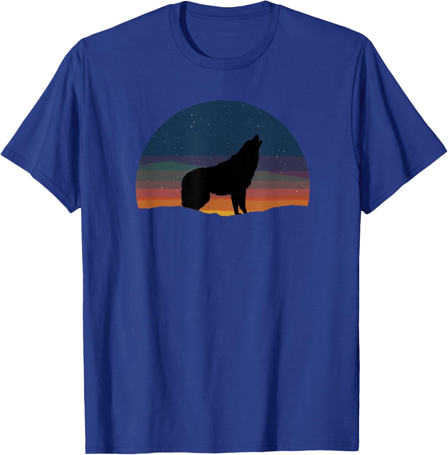 Wolf Spirit Animal Sacred Shaman Native American Clan Gift 2 T-Shirt - T-Shirt | Royal