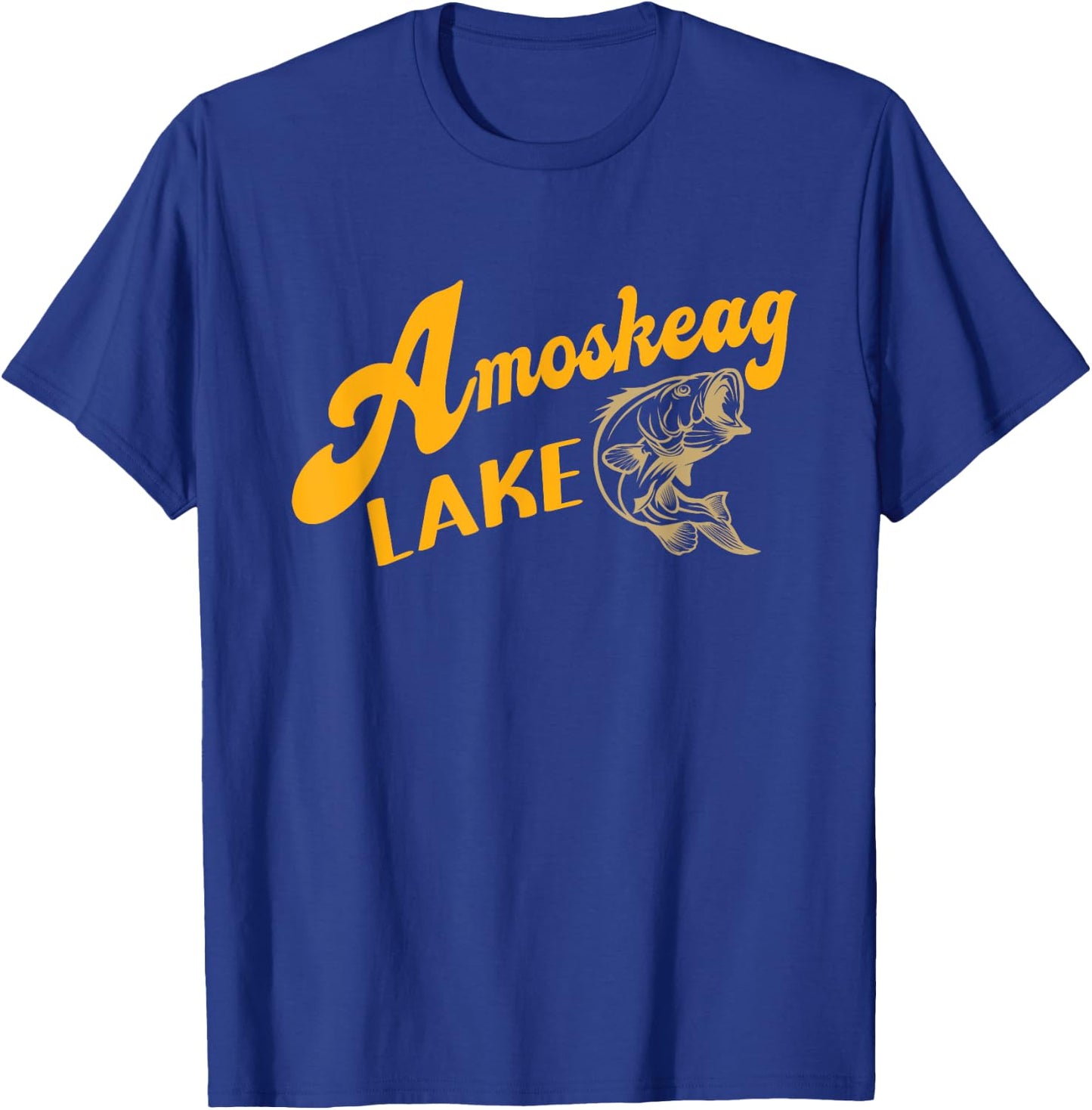 Amoskeag Lake Shirt Chebacco Lake Grown T-Shirt - T-Shirt | Royal