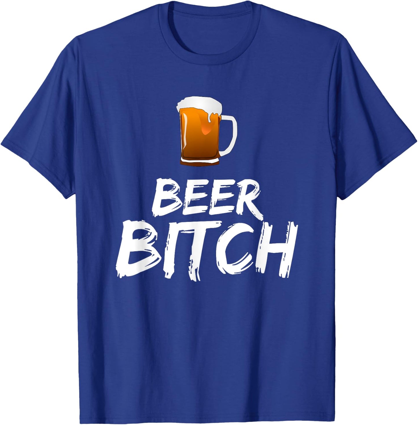 Beer Bitch Fantasy Football Loser Funny Shirt T-Shirt - T-Shirt | Royal
