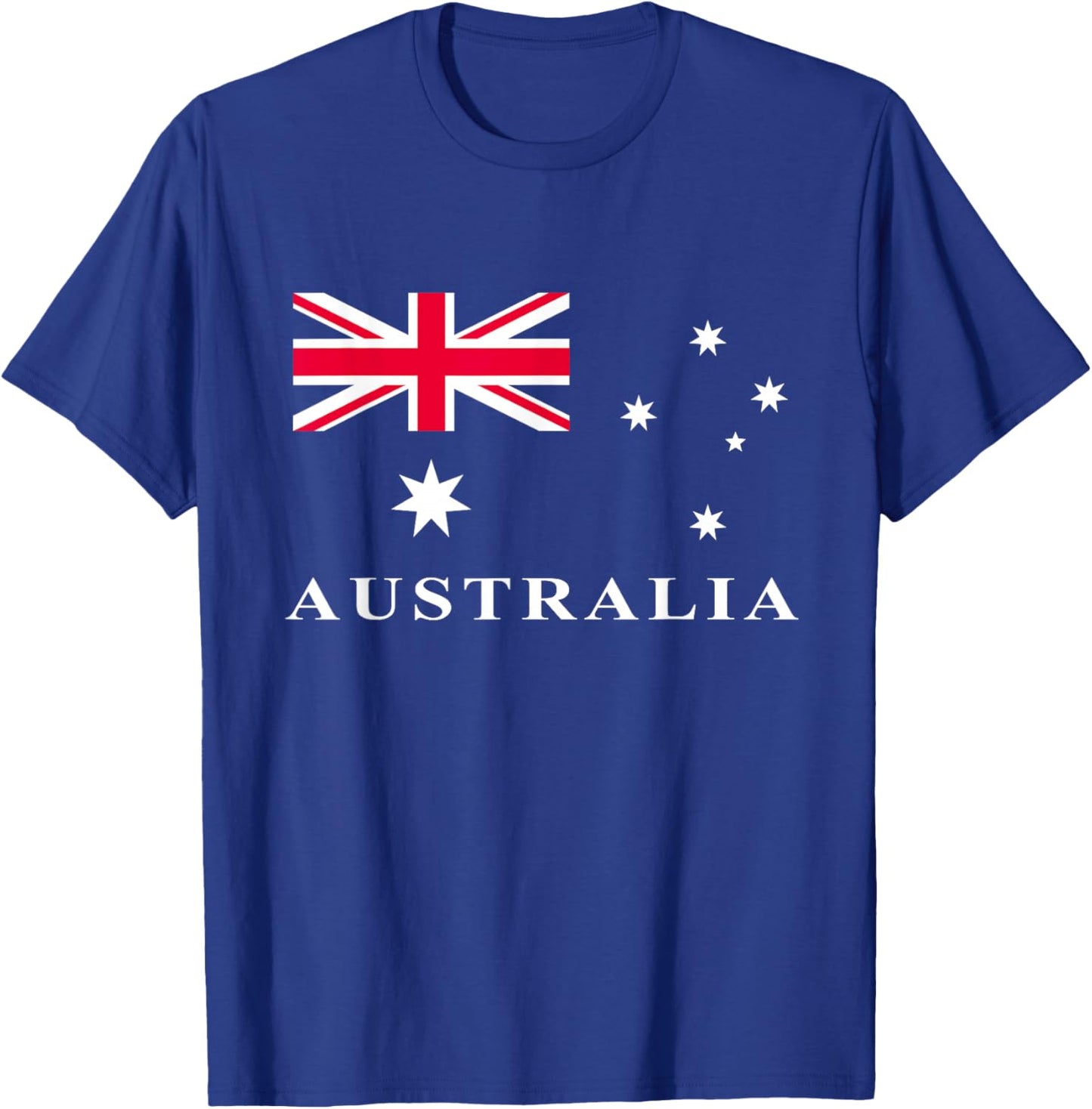 Australian Flag Australia T-Shirt - T-Shirt | Royal