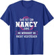Nancy Namensshirt mit lustigem Spruch T-Shirt - T-Shirt | Royal