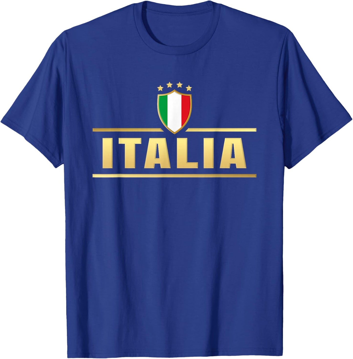 Italy Boys Kids Men Youth Italy , Black, S T-Shirt - T-Shirt | Royal