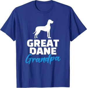 Great Dane Grandpa T-Shirt - T-Shirt | Royal