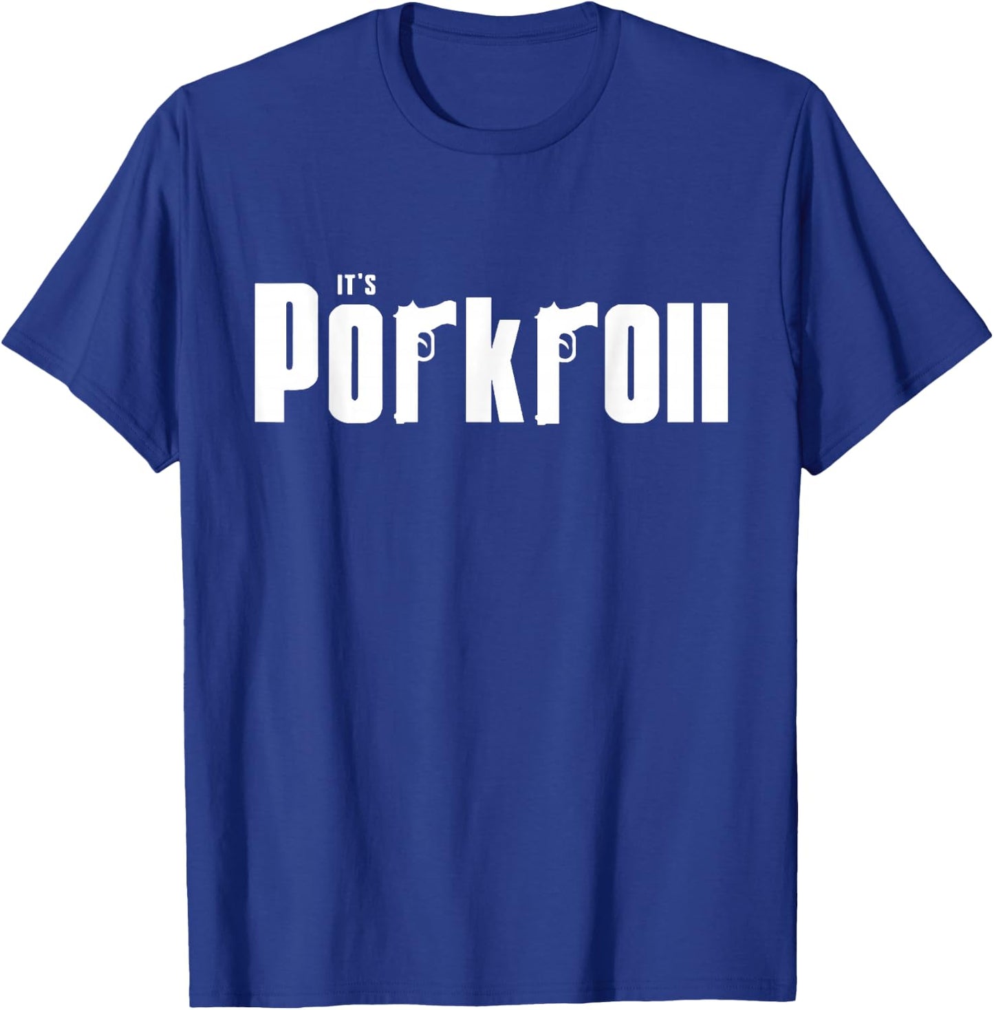 Taylorham Pig Roll It's New Jersey T-Shirt - T-Shirt | Royal