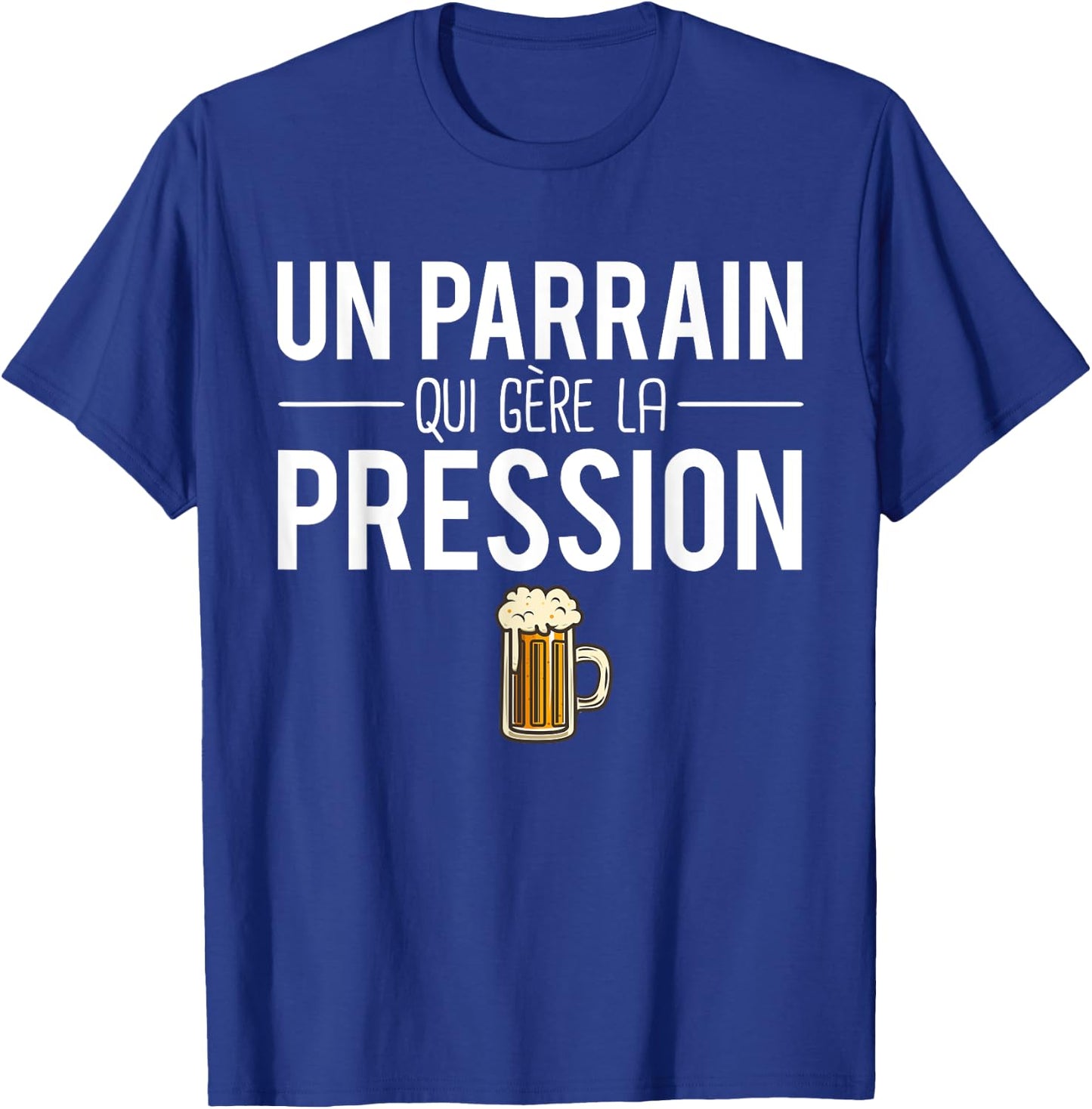 A Godfather Who Manages Pressure Joke Godfather Humor T-Shirt - T-Shirt | Royal
