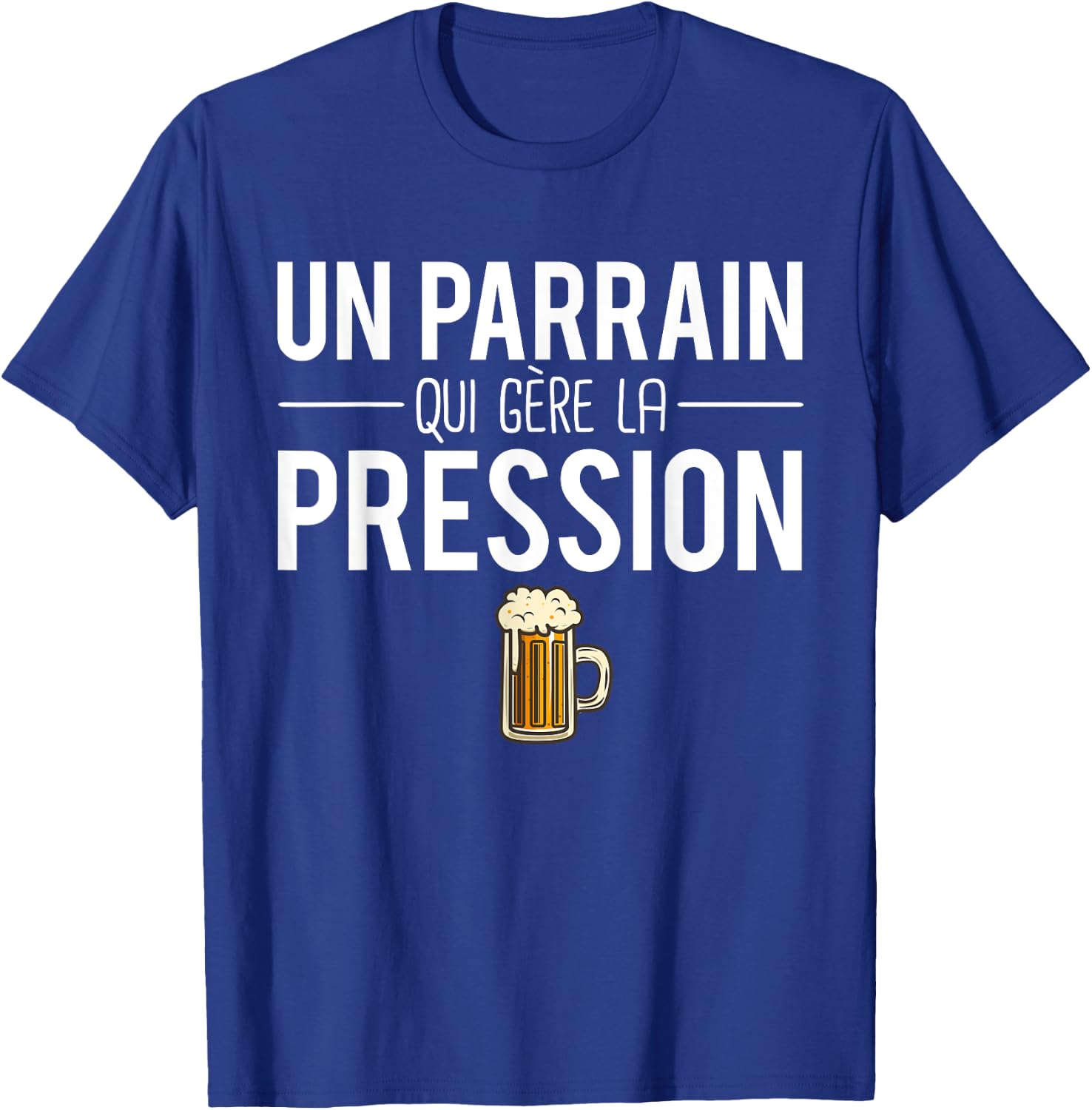 A Godfather Who Manages Pressure Joke Godfather Humor T-Shirt - T-Shirt | Royal