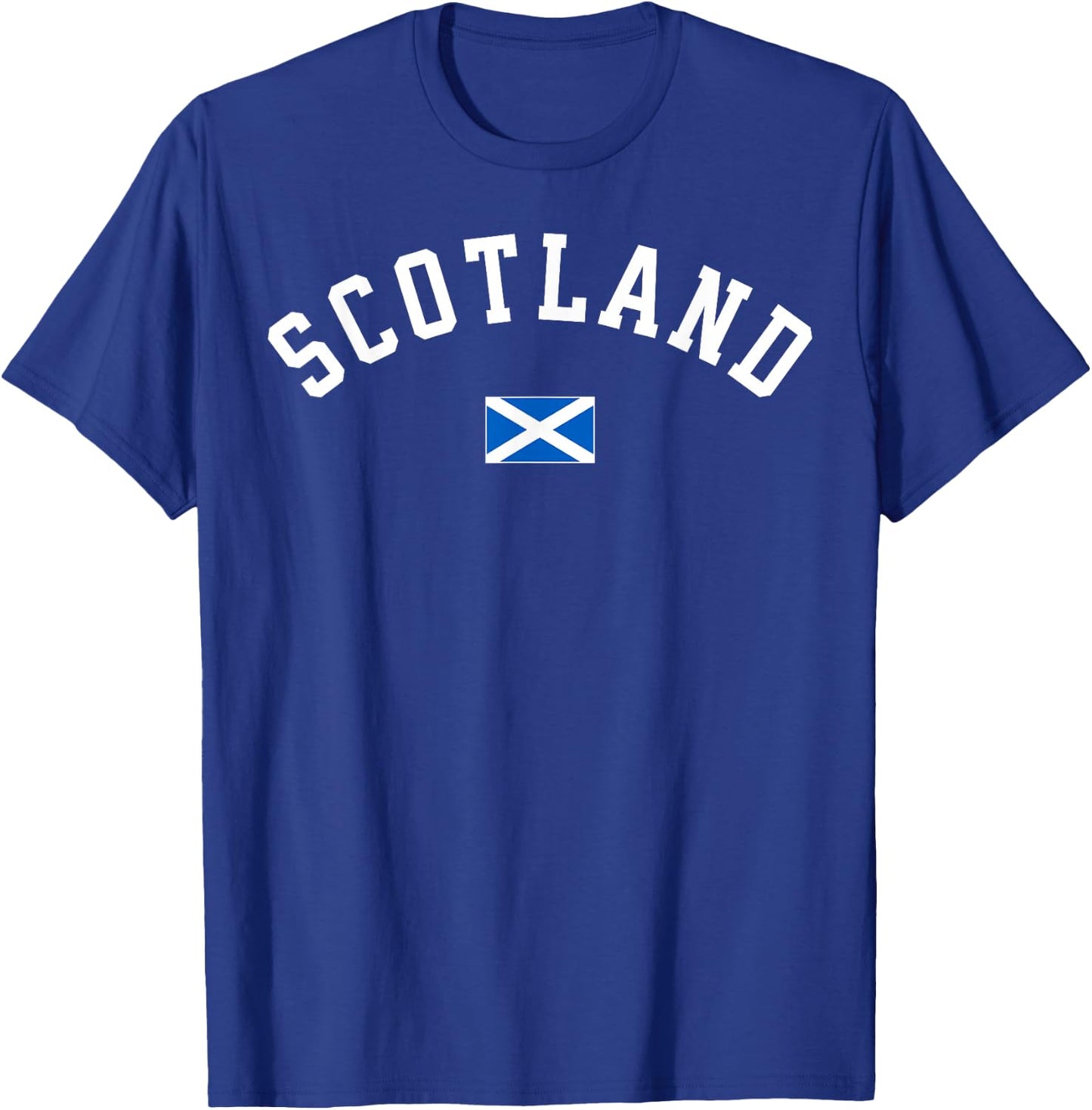Scotland | Women Men Kids Scottish Flag T-Shirt - T-Shirt | Royal