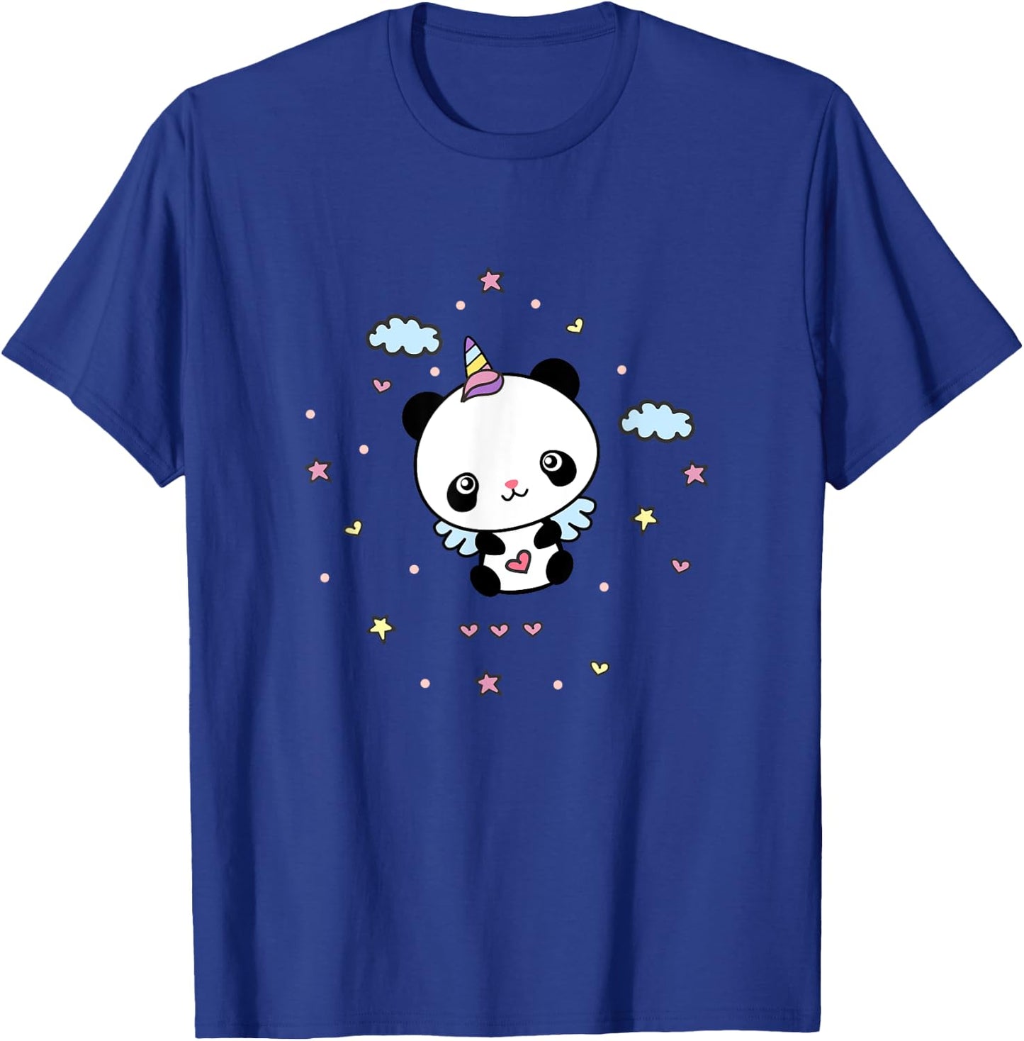 Pandicorn Unicorn Panda Pandacorn Unipanda T-Shirt - T-Shirt | Royal