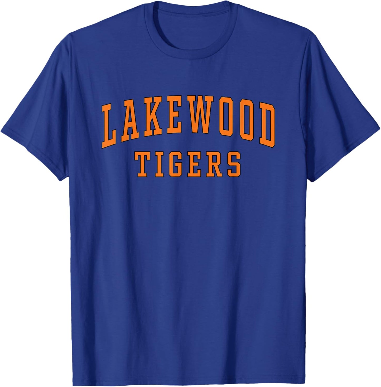 Lakewood High School Tigers C1 T-Shirt - T-Shirt | Royal