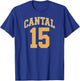 Cantal 15 , Black, S T-Shirt - T-Shirt | Royal