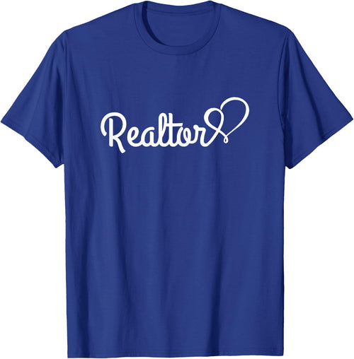 Realtor Real Estate Agent Heart House Rent Broker Gift