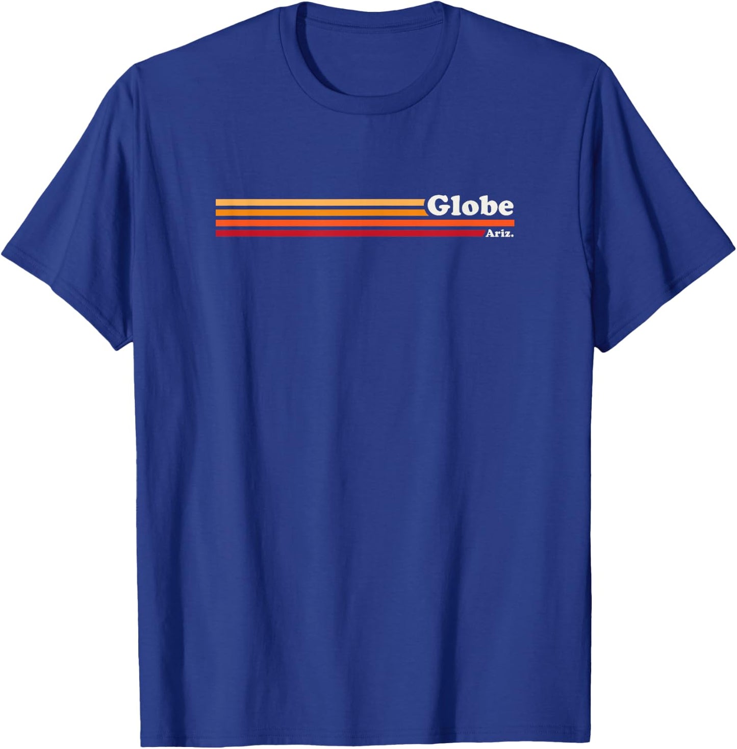 Vintage 1980s Graphic Style Globe Arizona , black T-Shirt - T-Shirt | Royal