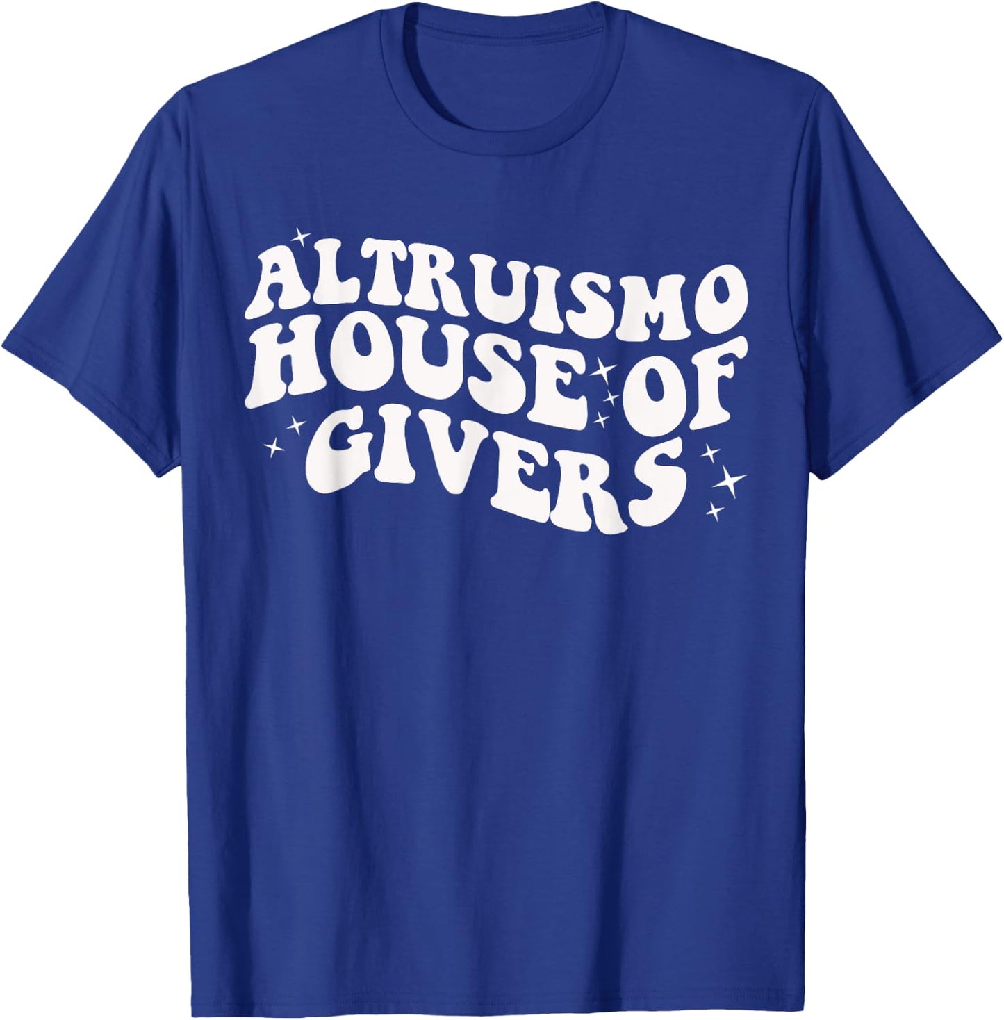 Groovy Altruismo House Of Givers RCA School Spirit T-Shirt - T-Shirt | Royal