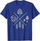 Beer Vintage Craft Beer Brewer Brewer Gift T-Shirt - T-Shirt | Royal
