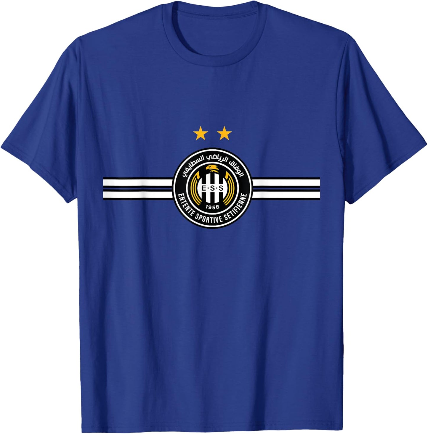 ess1958 Setif Sports Entente wifak Setif Kahla wa Bayda , Black, S T-Shirt - T-Shirt | Royal