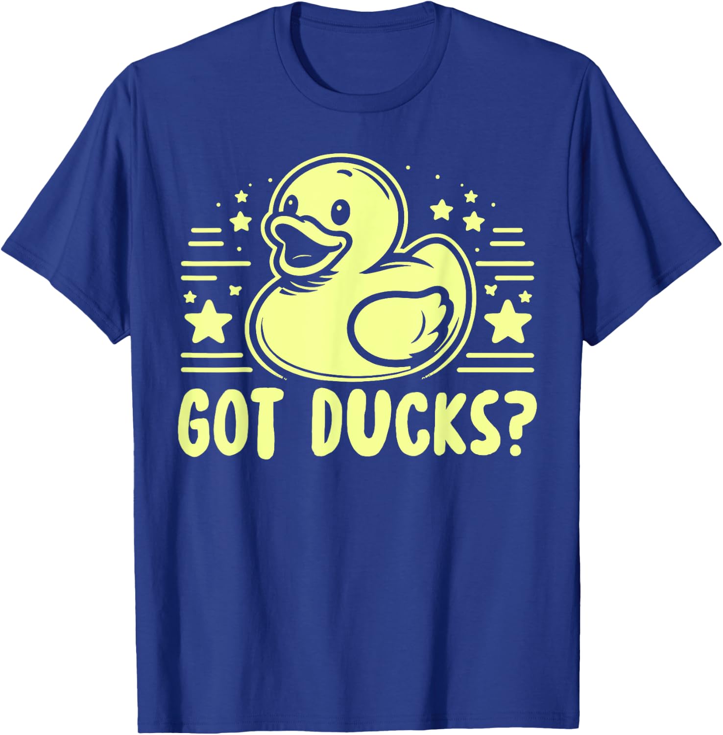 Got Ducks Rubber Duck T-Shirt - T-Shirt | Royal