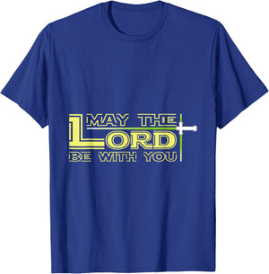 May The Lord Be With You Peacemaker And A Christian T-Shirt - T-Shirt | Royal