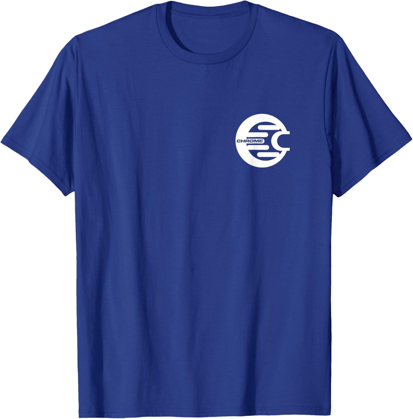 Chrome Pocket Logo T-Shirt - T-Shirt | Royal