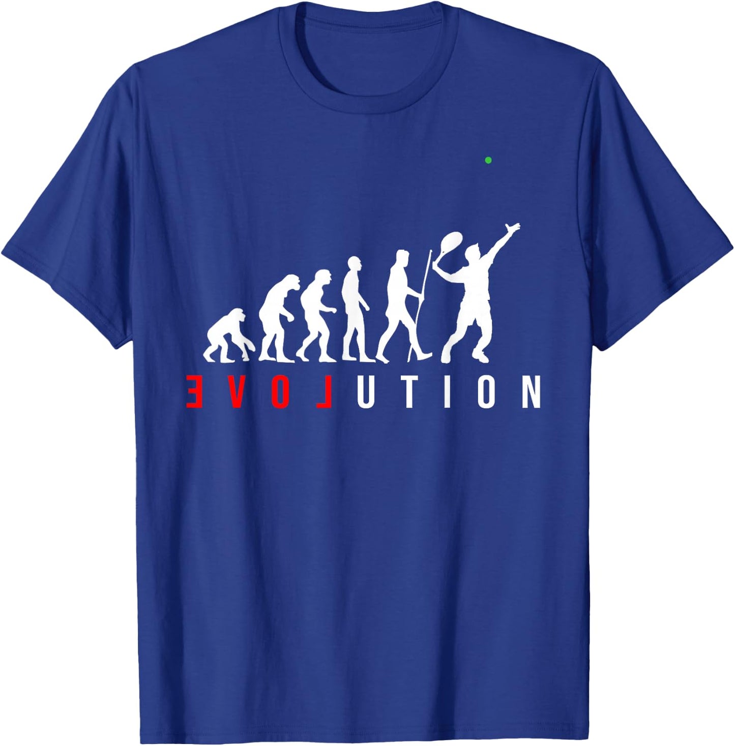 Tennis Evolution T-Shirt - T-Shirt | Royal