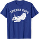 Tricera Pops Funny Dinosaur Dad Triceratops Gift T-Shirt - T-Shirt | Royal