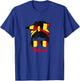 Belgium For Girl Belgian Flag Belgian Belgian Women Girl T-Shirt - T-Shirt | Royal