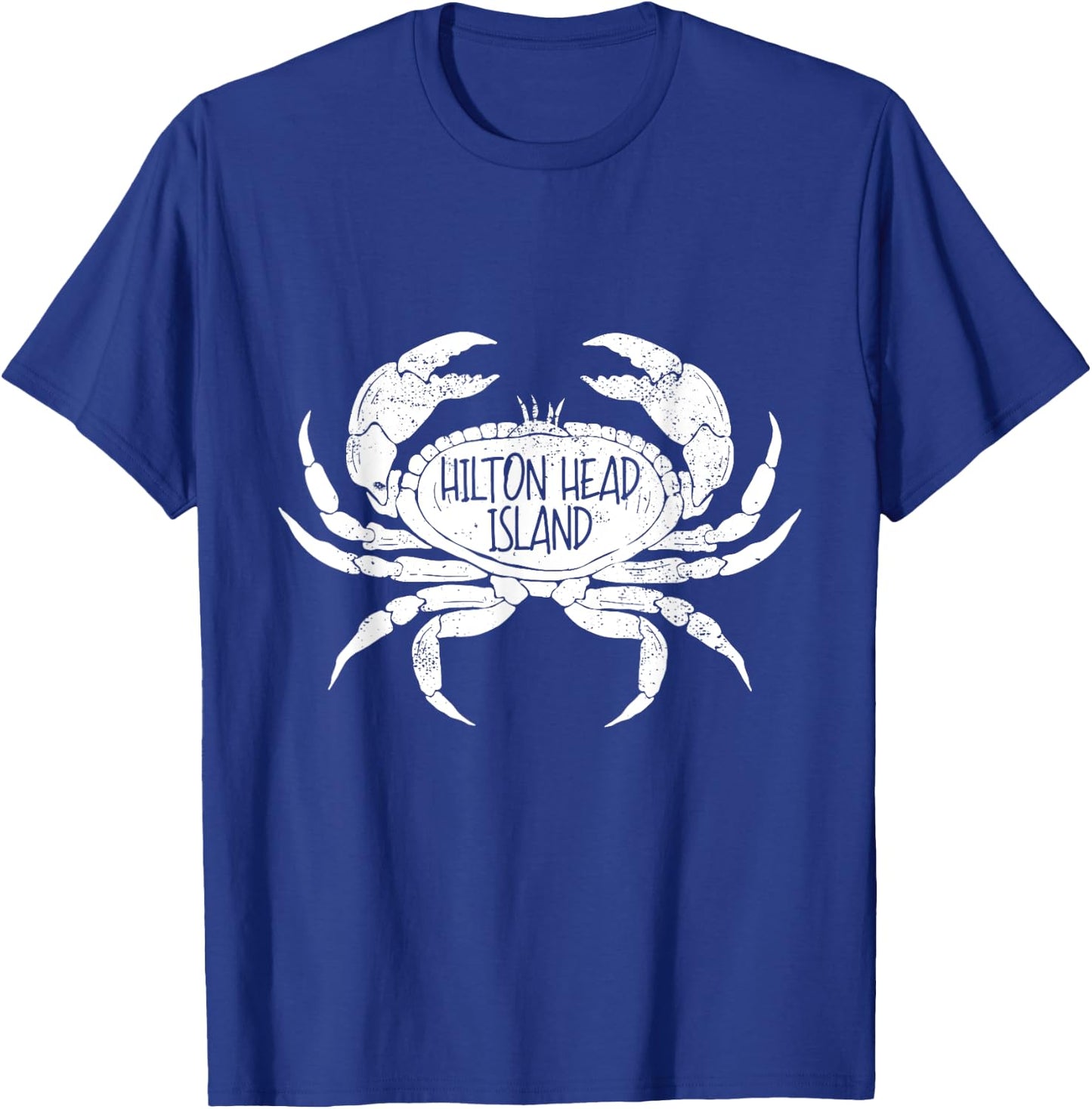 Hilton Head Island Crab | Beach Lover SC | South Carolina Men Women Kids T-Shirt - T-Shirt | Royal