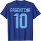 Argentina Argentinian national flag Soccer Jersey Football T-Shirt - T-Shirt | Royal
