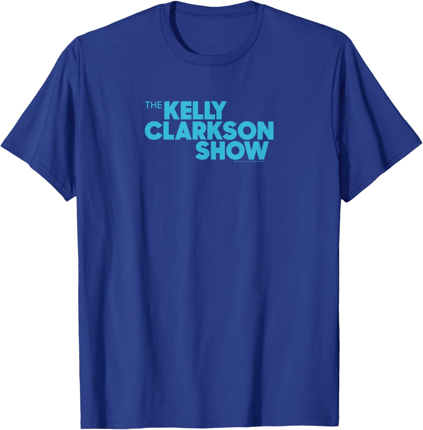The Kelly Clarkson Show Single Color Logo T-Shirt - T-Shirt | Royal