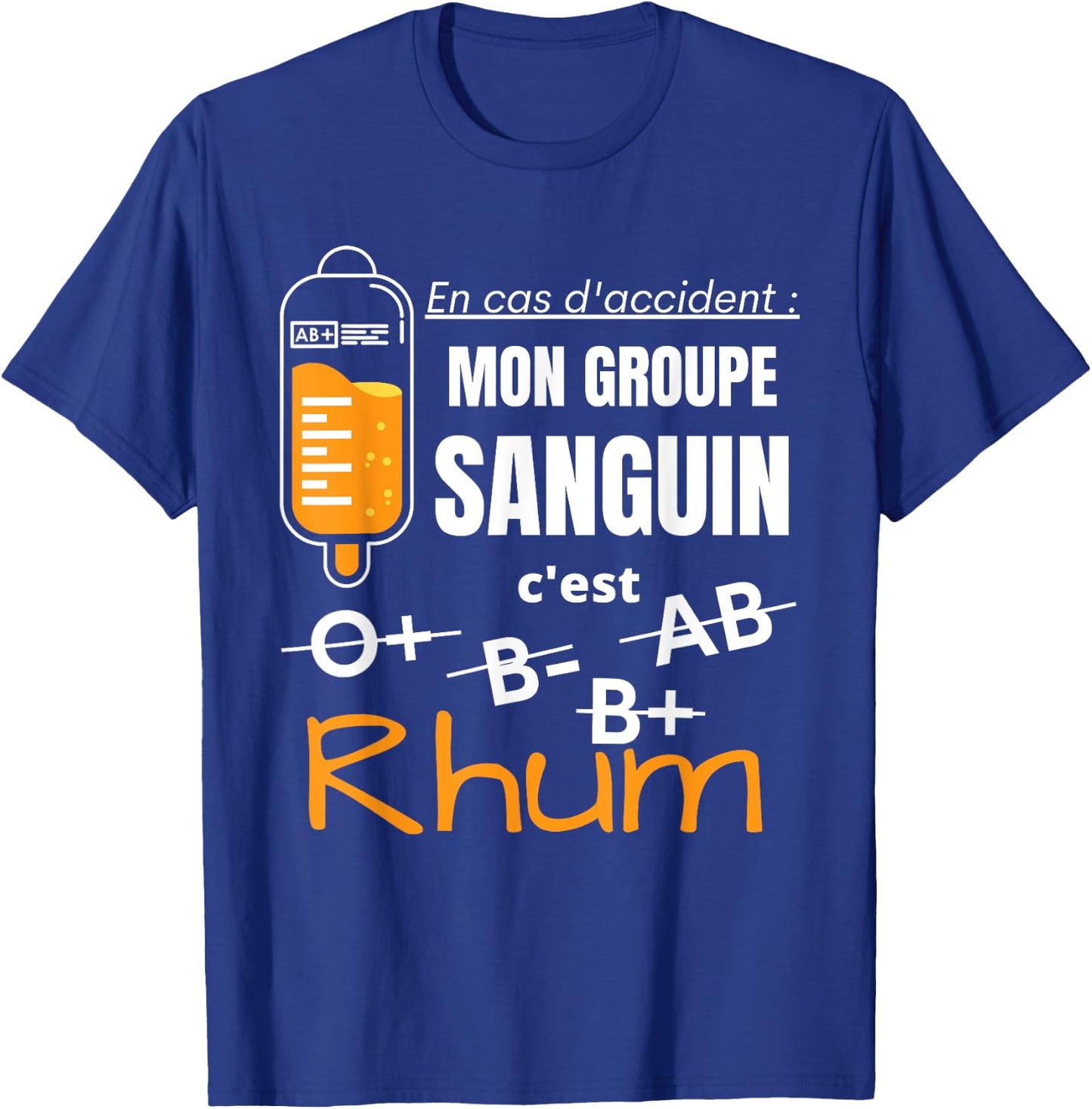 Humour Alcohol Rum Aperitif T-Shirt - T-Shirt | Royal