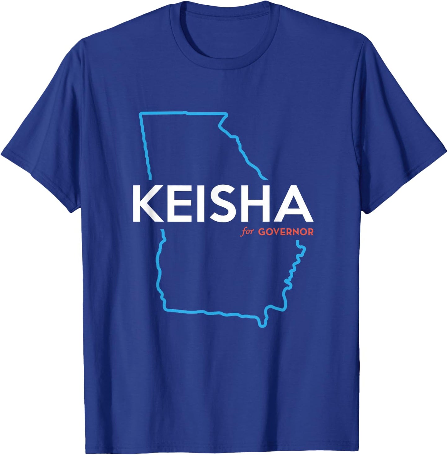 Keisha Lance Bottoms Georgia Governor 2026 T-Shirt - T-Shirt | Royal