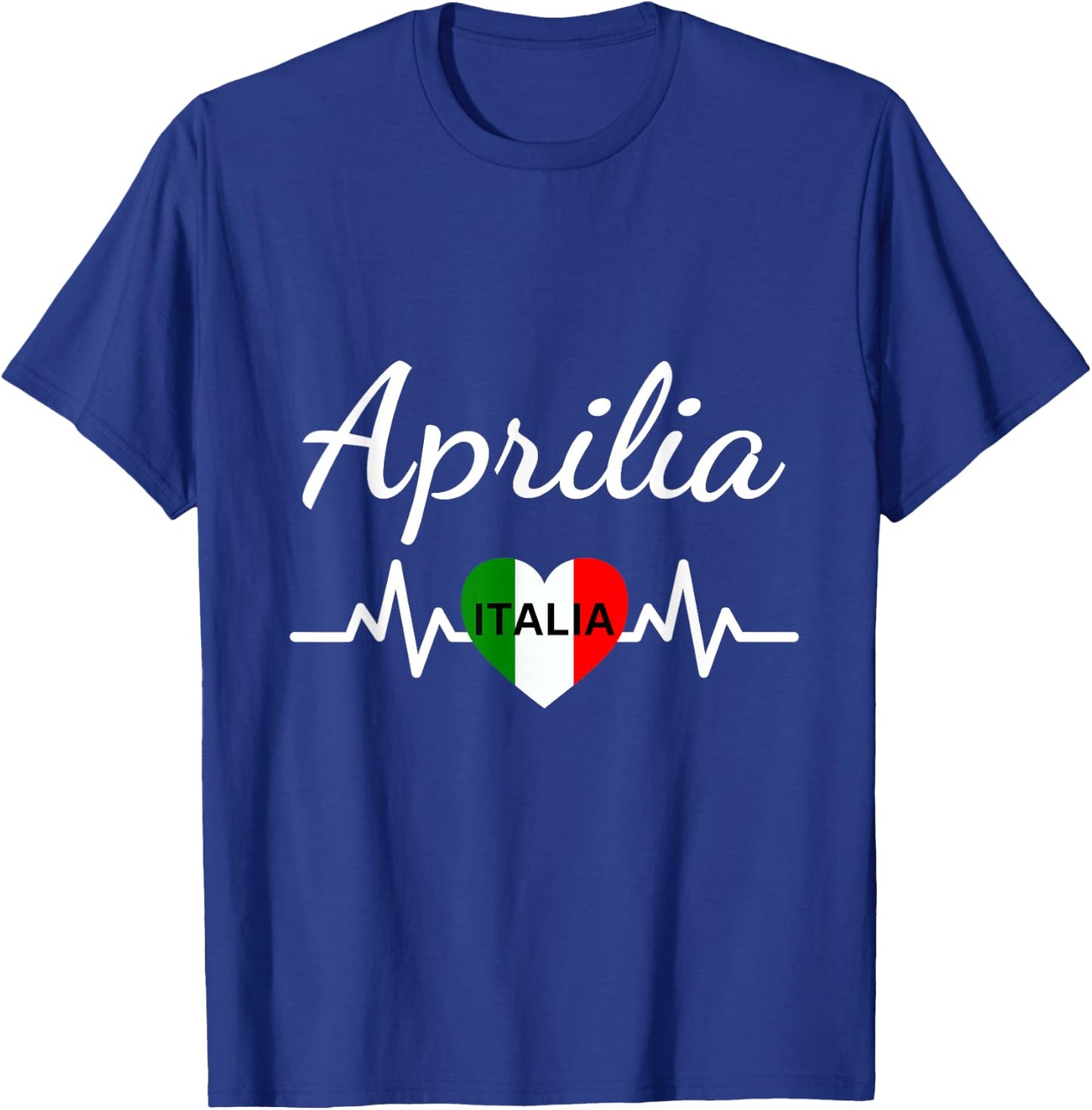 Italian Flag Aprilia - Matching Italian Souvenir , Black, S T-Shirt - T-Shirt | Royal