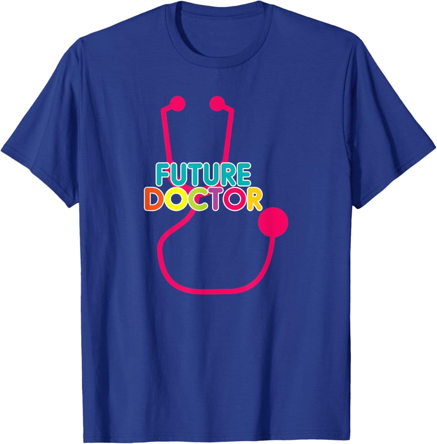 Future Doctor Stethoscope T-Shirt - T-Shirt | Royal