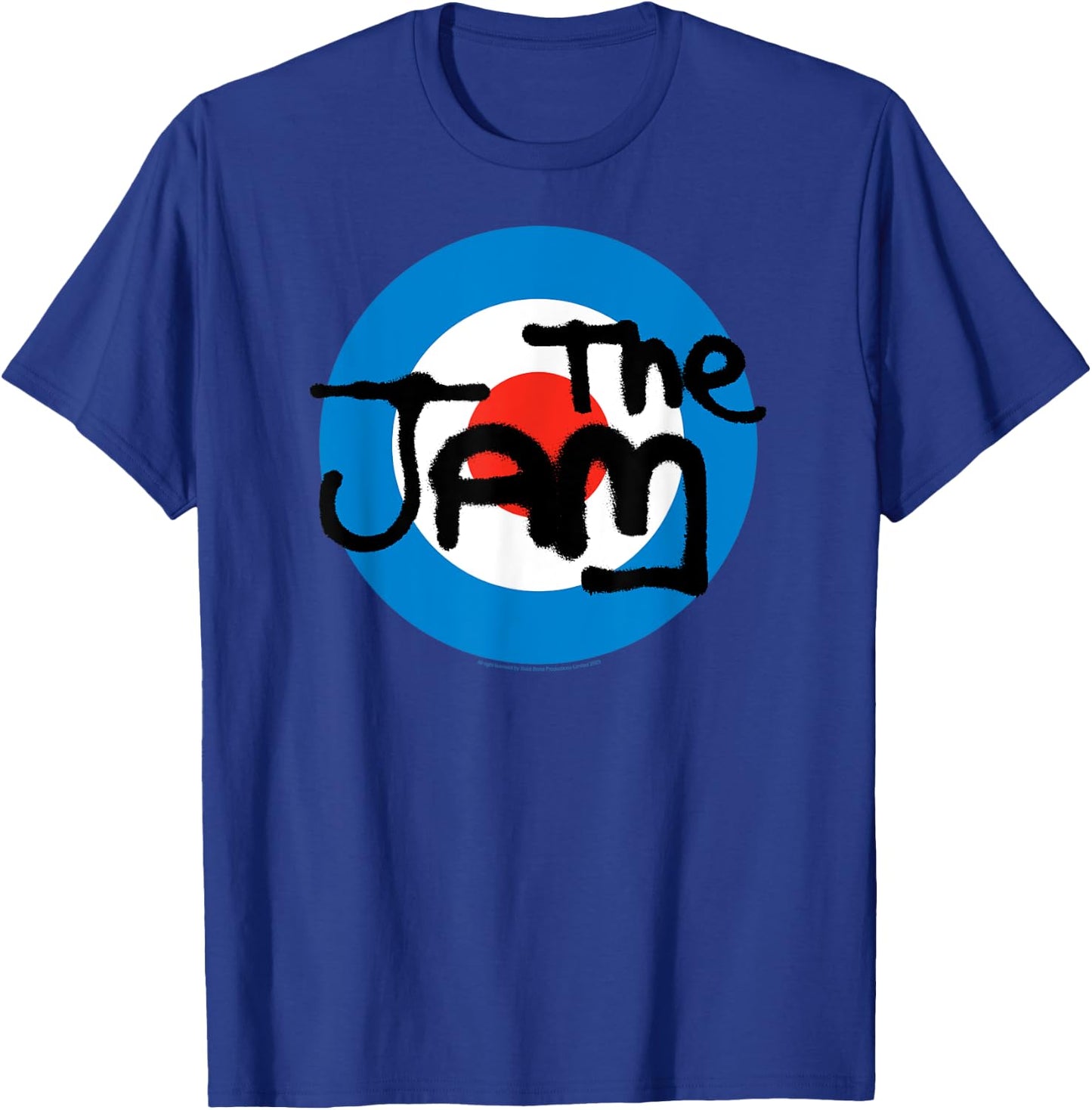 The Jam - Official Merchandise: Retro Classic Logo - Black, , Short Sleeve, S T-Shirt - T-Shirt | Royal