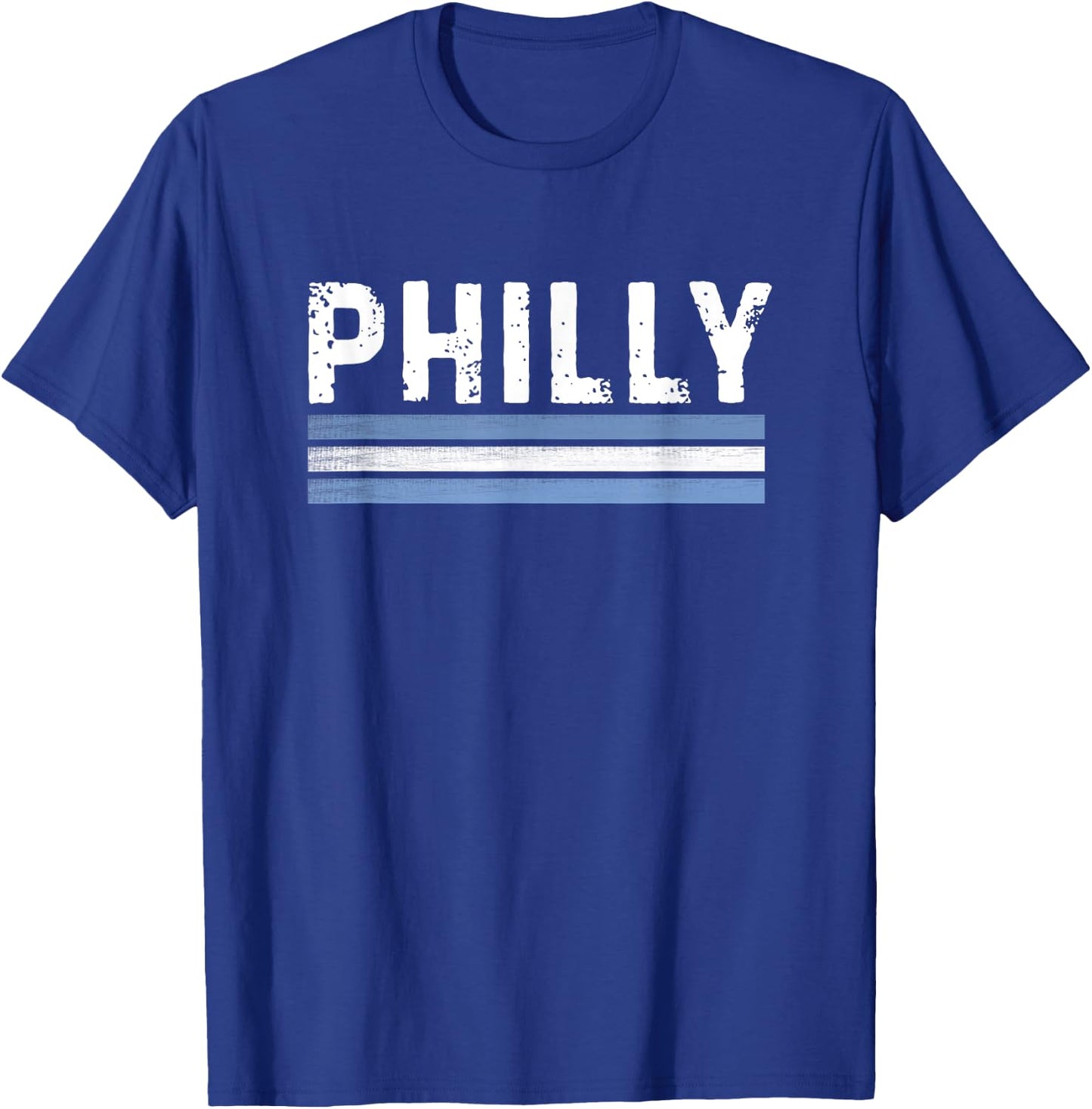 Philly Retro Vintage Philadelphia Pennsylvania Tourism Gift T-Shirt - T-Shirt | Royal