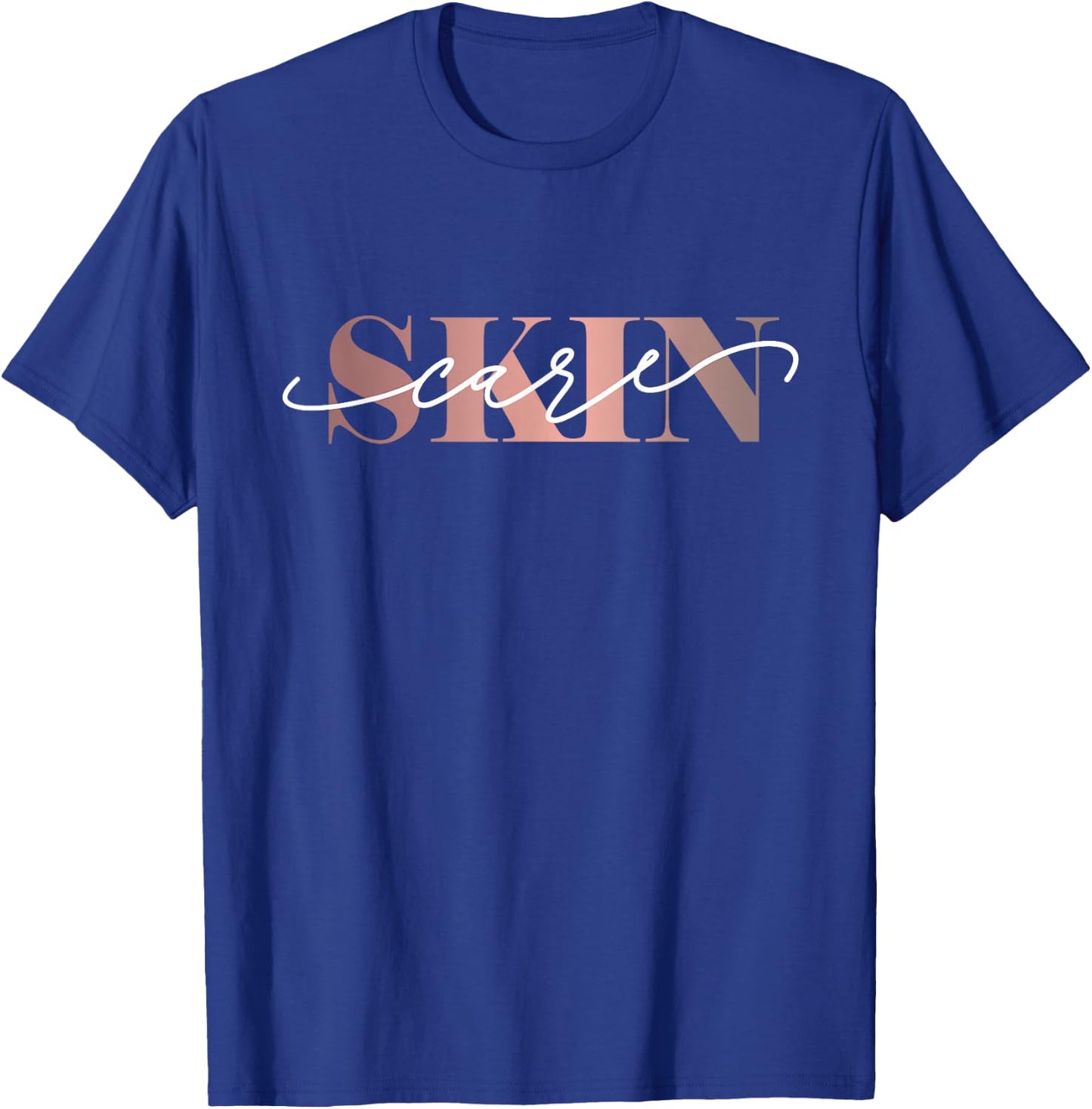 Skincare Facialist Skin Esthetician Skincare T-Shirt - T-Shirt | Royal