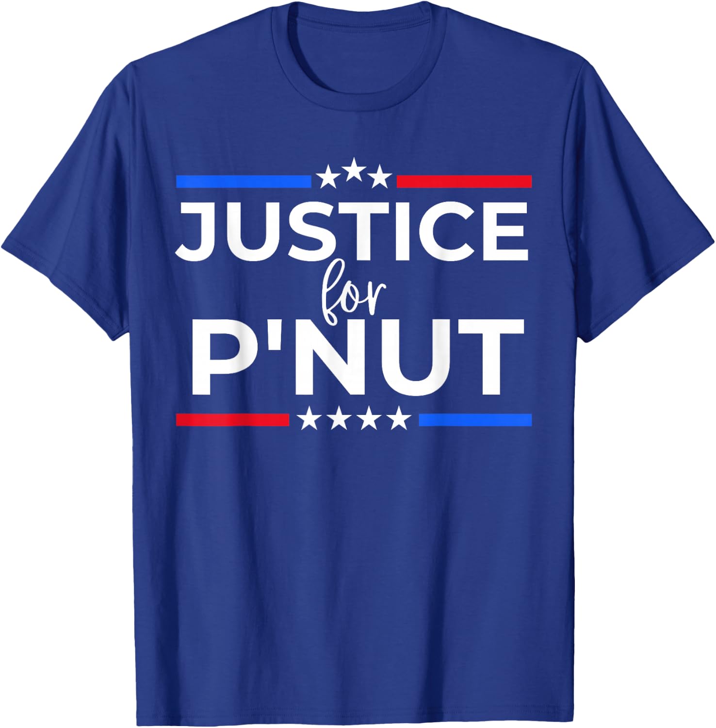 Justice For P'nut Peanut Squirrel Lovers Women and Men T-Shirt - T-Shirt | Royal