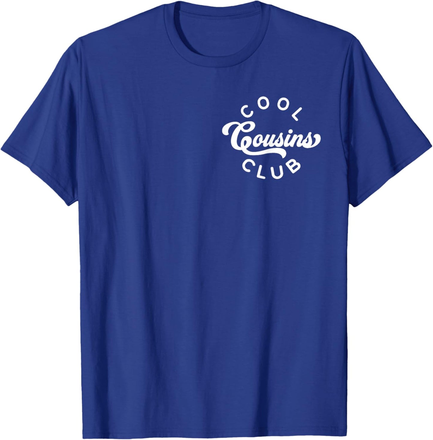 Cool Cousins Club Matching Family Cousin T-Shirt - T-Shirt | Royal