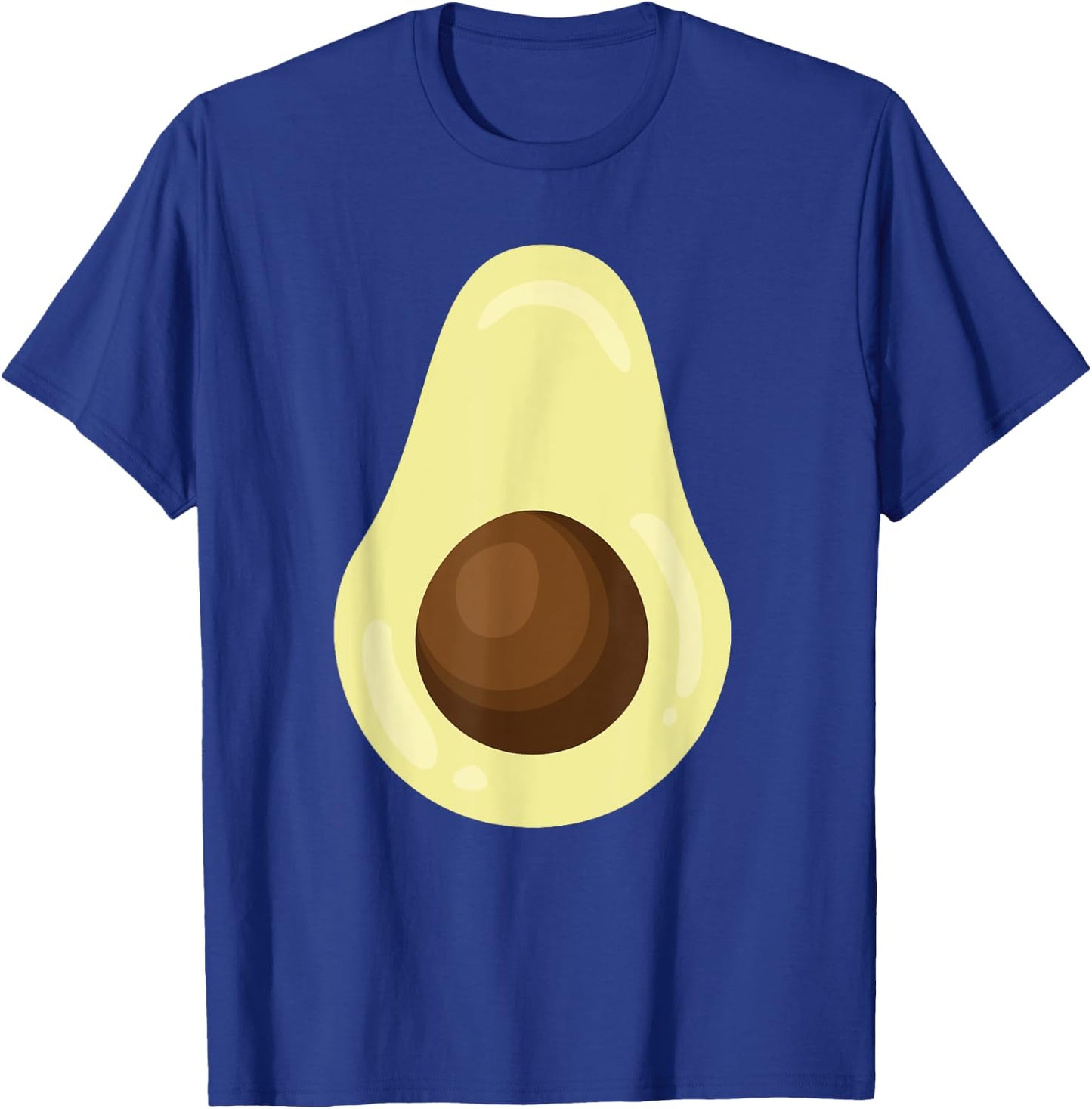 Avocado Lazy Halloween Easy Costume Funny Halloween Party T-Shirt - T-Shirt | Royal