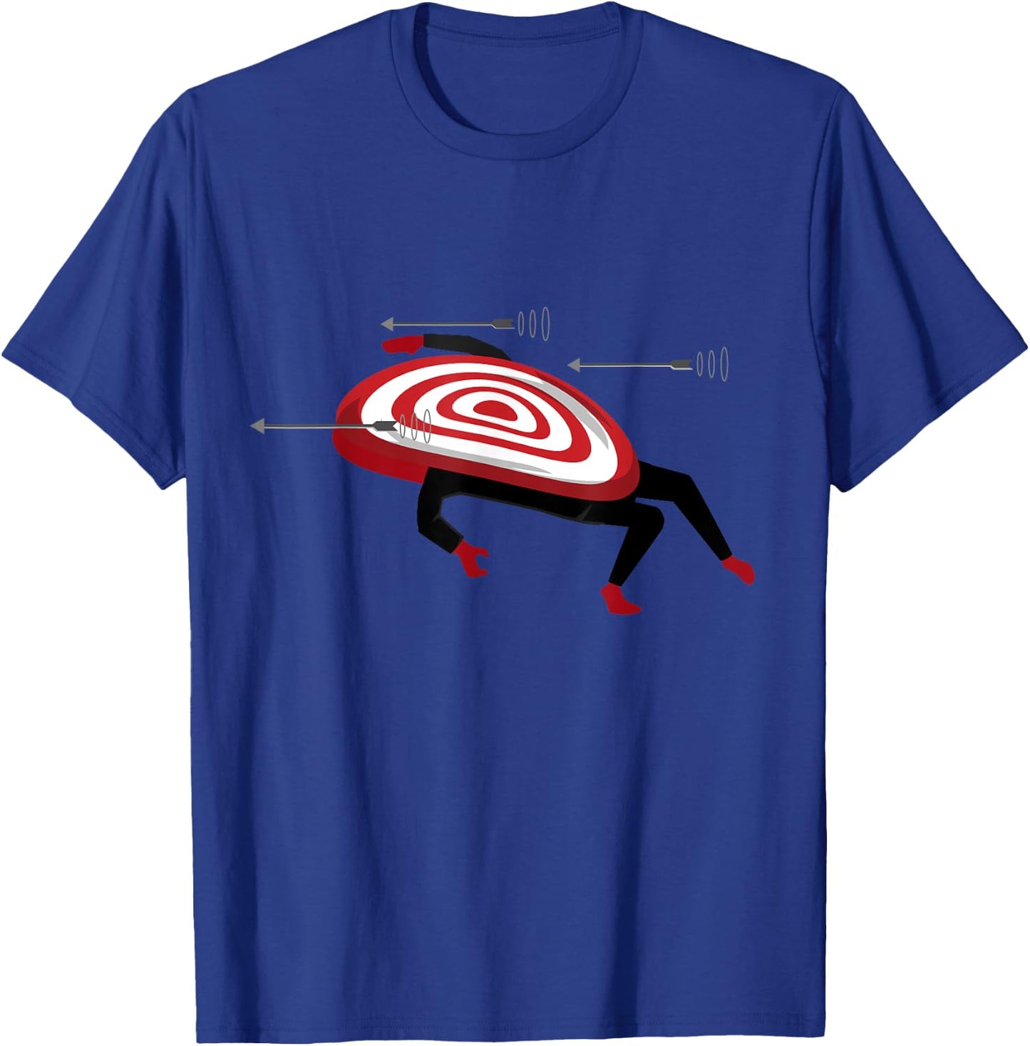 Archery Targets Bow & Arrow Funny Moving Bullseye Gift T-Shirt - T-Shirt | Royal
