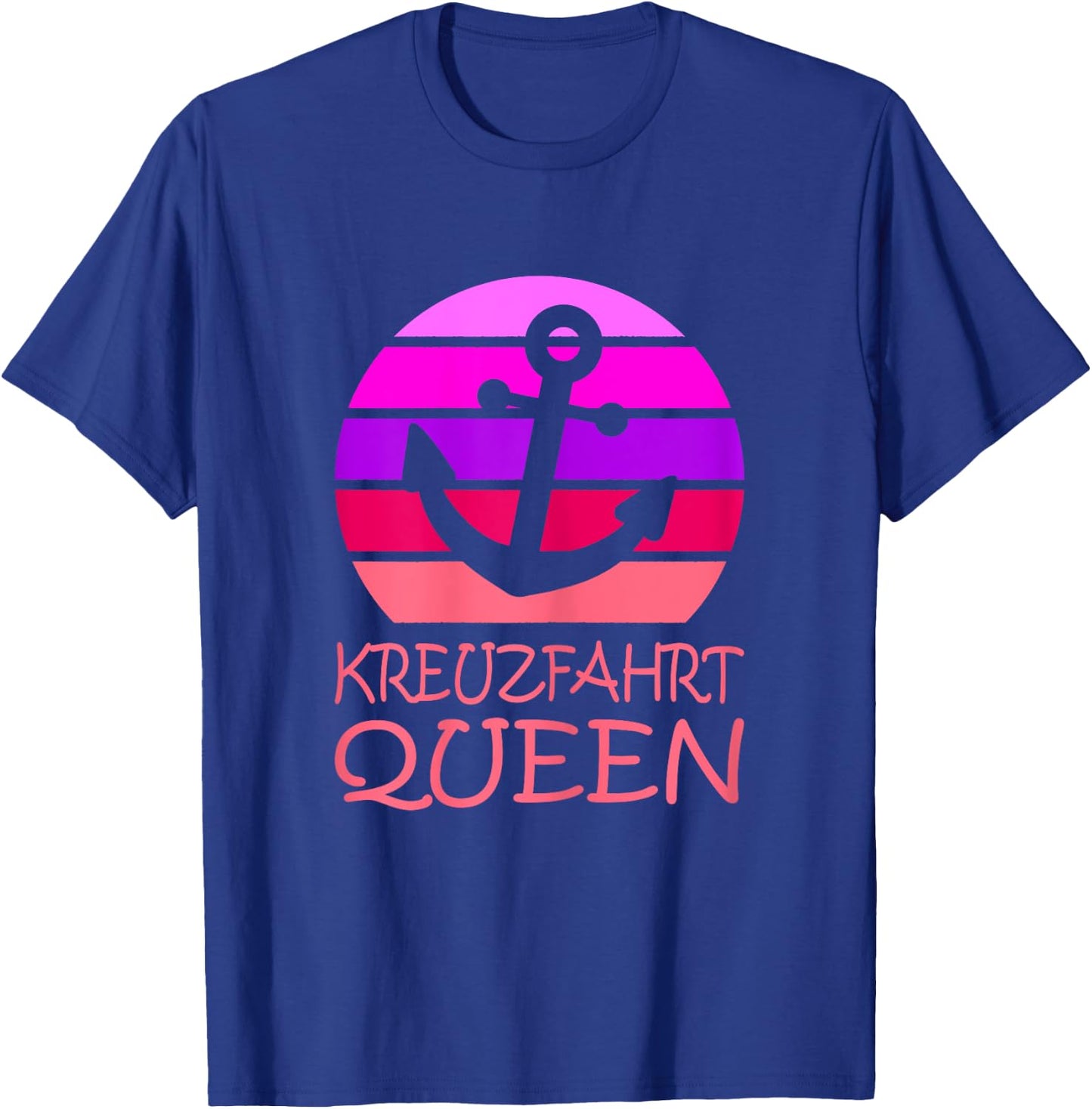 Cruise Queen Cruise Ship Sea Voyage Ship Women's , black T-Shirt - T-Shirt | Royal